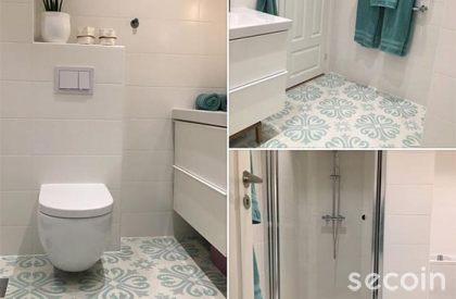 Không gian tắm thư giãn và êm dịu